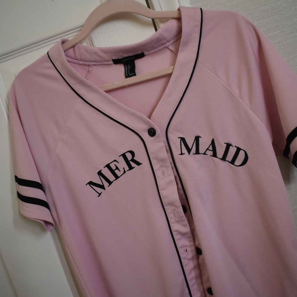 Pink Baseball Jersey